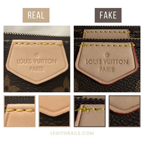 how can you tell a real lv from a fake|louis vuitton bag scam.